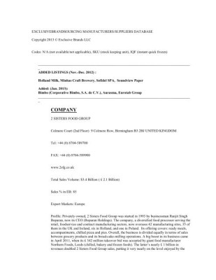 Candian Exporters